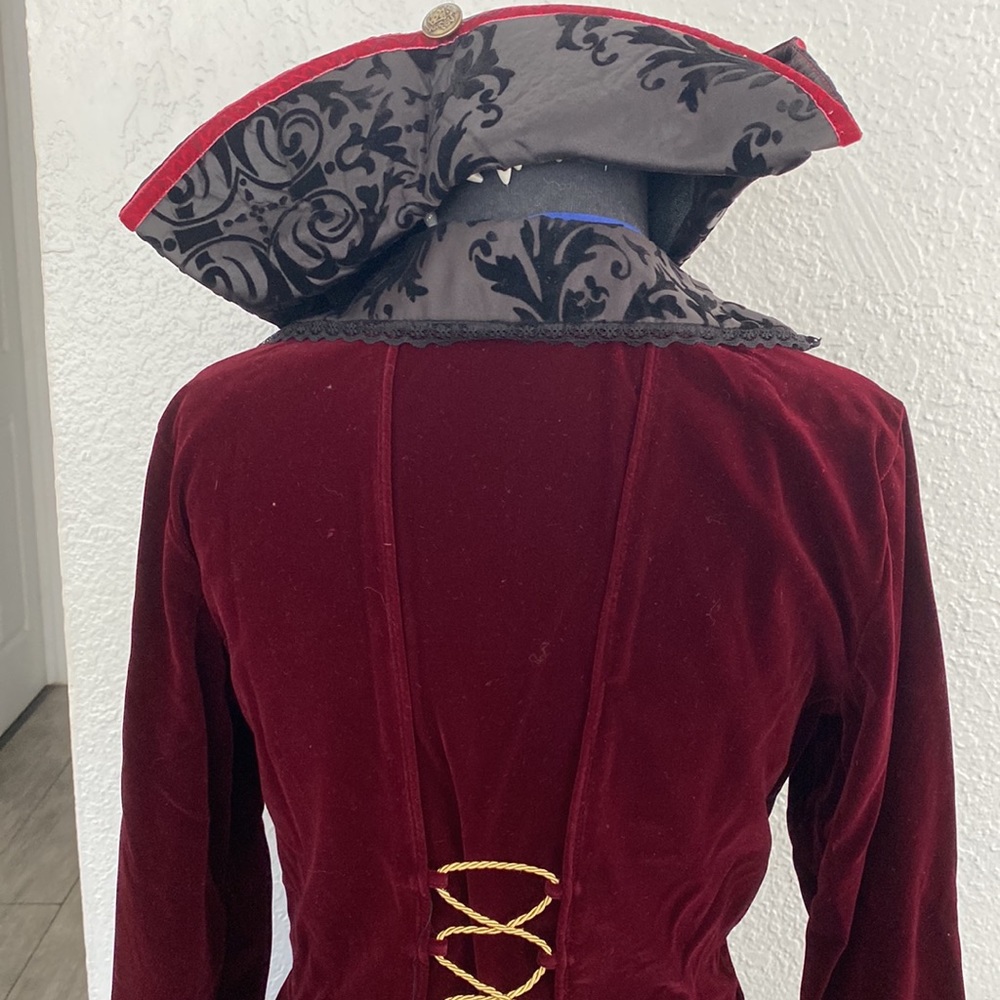!!!SAME DAY SHIP!!!  Deluxe Pirate Jacket - Picture 9 of 9